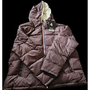 Four Laps jacket XXL down filled puffer ski water resistant carrying straps $249